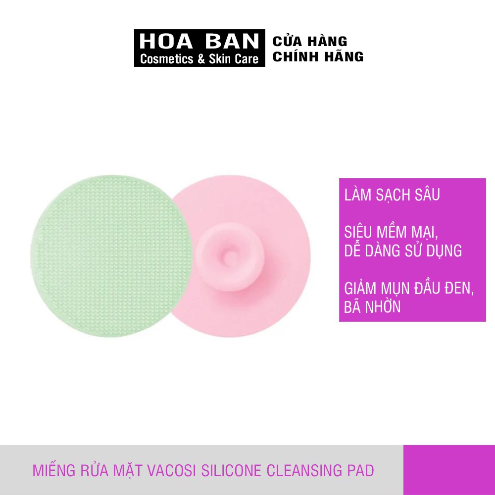 Miếng Rửa Mặt Vacosi Silicone Cleansing Pad | BigBuy360 - bigbuy360.vn