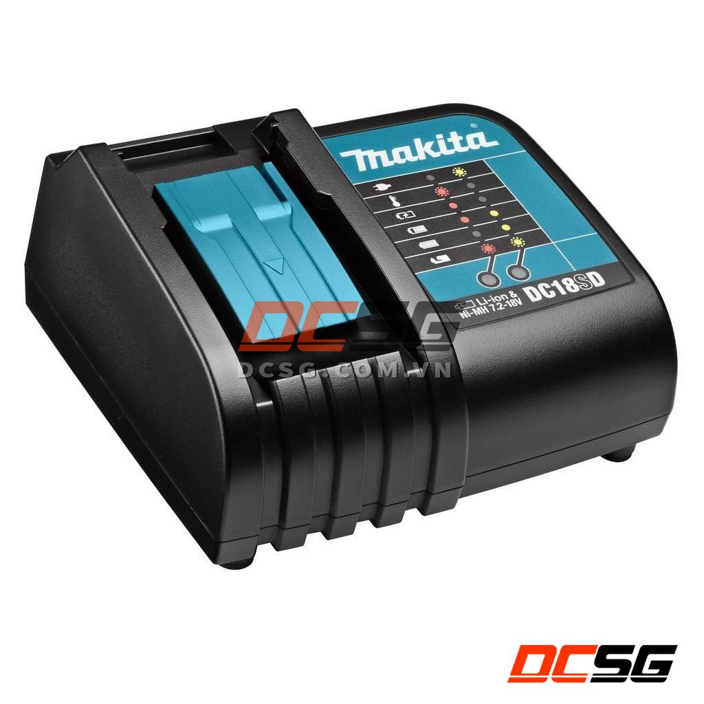 Bộ sạc pin 14.4V-18V Makita DC18SD (hàng tách máy bộ) | DCSG