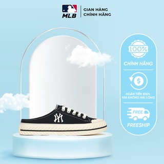 Giày mlb playball origin ny mule màu đen chính hãng