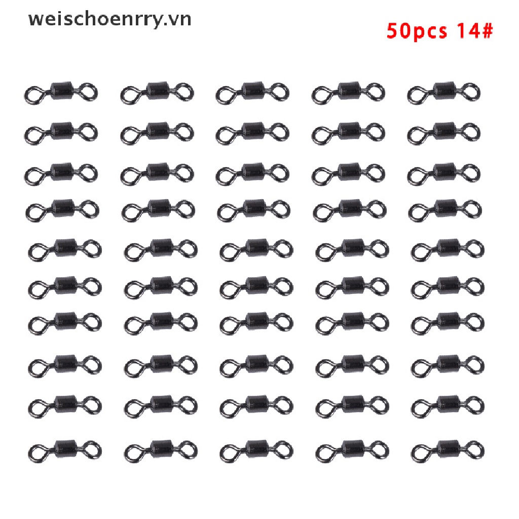 Set 50 / 100 Khuyên Nối Câu Cá Chuyên Dụng Chất Lượng Cao