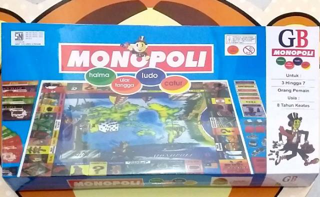 (hàng Mới Về) Phấn Trang Điểm Monopoly 5 Trong 1 Phong Cách Mới