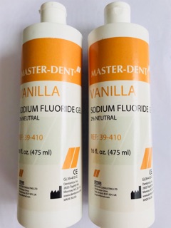 Gel ngậm fluor trung tính dưỡng chất, chứa 2% natri fluor 475ml, hương vani - ảnh sản phẩm 2
