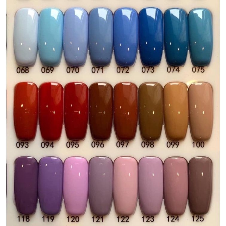 Sơn gel wangke cao cấp hàng độc quyền, Sơn gel móng tay chât sơn bao đặc siêu mướt độc quyền 275 màu.