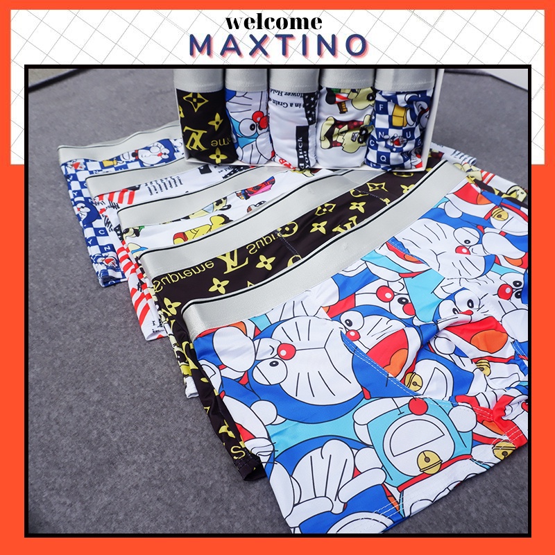 Sịp đùi nam cotton co giãn 8 chiều, quần lót đùi nam thun lạnh mặc thông thoáng thoải mái vận động | Maxtino