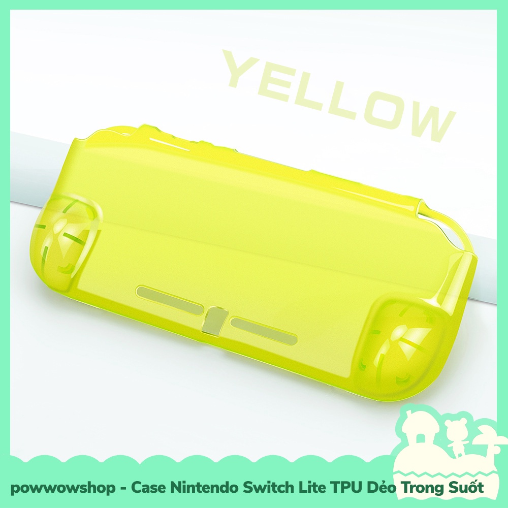 [Sẵn VN - Hỏa Tốc] Phụ Kiện Case Ốp TPU Dẻo Trong Cho Máy Game Cầm Tay Nintendo Switch Lite Đa Sắc