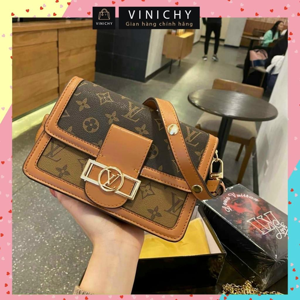 Túi xách nữ đeo chéo, túi đi chơi, đi học VINICHY, da đẹp thời trang cao cấp size 22cm HA088