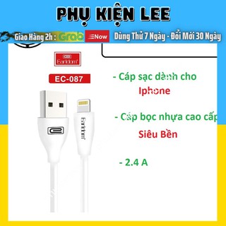 Cáp sạc earldom 1m ec-087i dành cho iphone