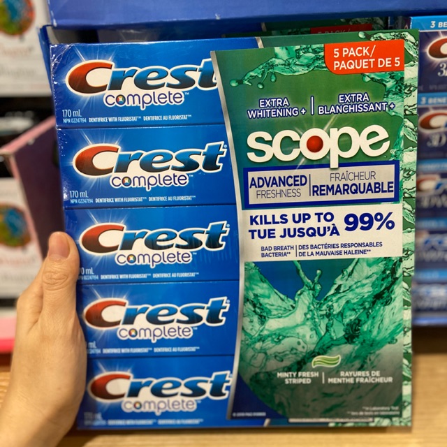 Kem đánh răng Crest Scope