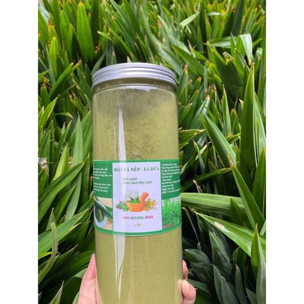 Bột lá nếp lá dứa thơm 500gr