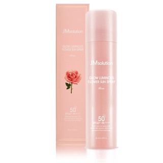 Xịt Chống Nắng JMsolution Glow Luminious Flower Sun Pray SPF50+ PA++++ 180ml- Màu Hồng