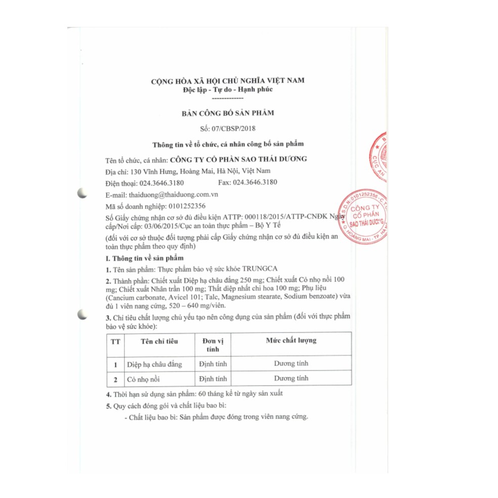 ✅(CHÍNH HÃNG)✅ Viên uống TRUNGCA (Hỗ trợ điều trị mụn trứng cá, chống viêm da, dị ứng) | BigBuy360 - bigbuy360.vn