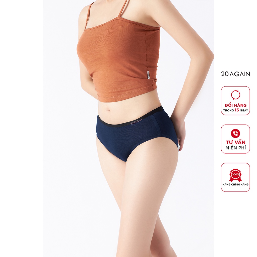 Quần lót nữ kháng khuẩn không đường may 20AGAIN, chất thun cao cấp, sexy QUA0017