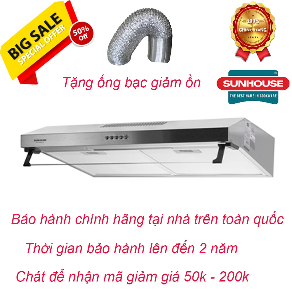 Máy hút mùi Sunhouse SHB6118i