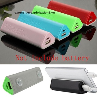 Vỏ cục sạc dự phòng 18650 18650 2000mah 5v 1a usb cho điện thoại