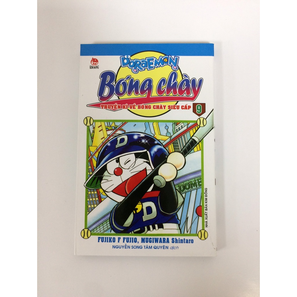 Sách - Doraemon bóng chày - Truyền kì về bóng chày siêu cấp - Tập 9