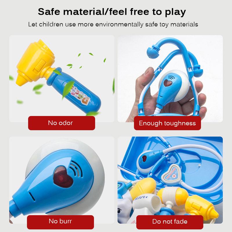 Bộ 38 món đồ chơi bác sĩ cho bé với hộp đựng
