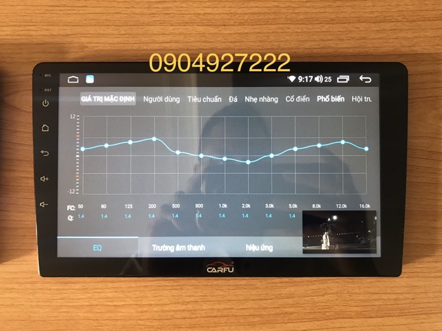 Màn hình android Carfu Ram 3GB - Rom 32GB - chíp 8 nhân kích thước 9 inch - 10 inch
