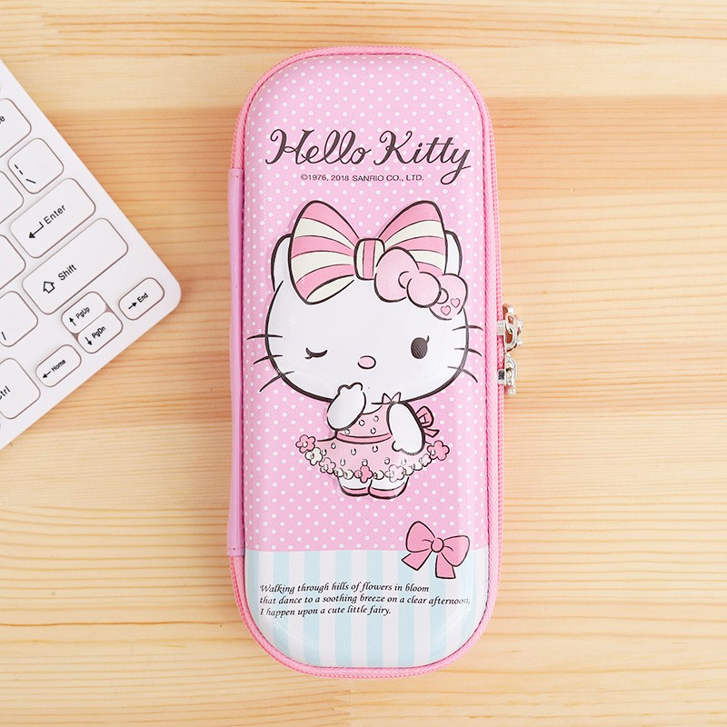 [Mã LIFEBOOK1 giảm 30K đơn 150K] HỘP ĐỰNG BÚT HELLO KITTY CAO CẤP XINH XẲN , NHIỀU HÌNH ẢNH