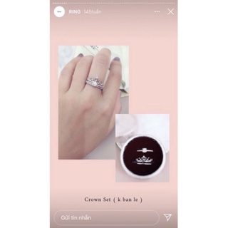 Nhẫn bạc cao cấp