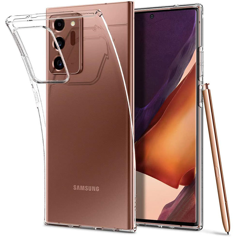 Ốp lưng trong suốt silicon dẻo cho Samsung  Galaxy Note 20 Ultra 10 10+ S20 Ultra S10 S10+ S20+ Plus 5G 4G 2023