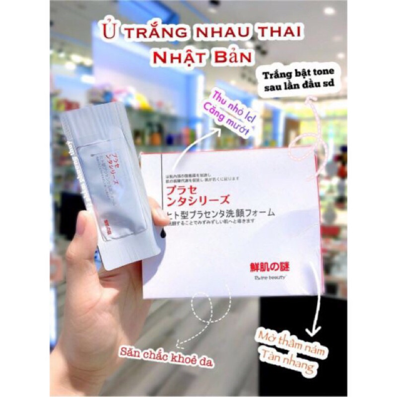 Lẻ 1 miếng mặt nạ ủ trắng nhau thai cừu Nhật Bản chính hãng | BigBuy360 - bigbuy360.vn