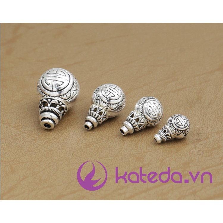Hồ lô 8li bạc S925 dùng nối đầu dây ( PKB350 )