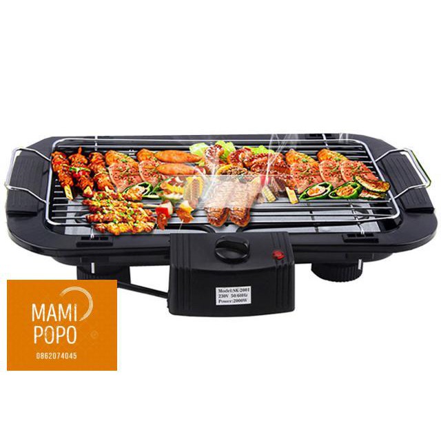 [Freeship Nha Trang] BẾP NƯỚNG ĐIỆN KHÔNG KHÓI ELECTRIC BARBECUE GRILL