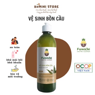 Vệ sinh bồn cầu FUWA3e - chế phẩm sinh học hữu cơ