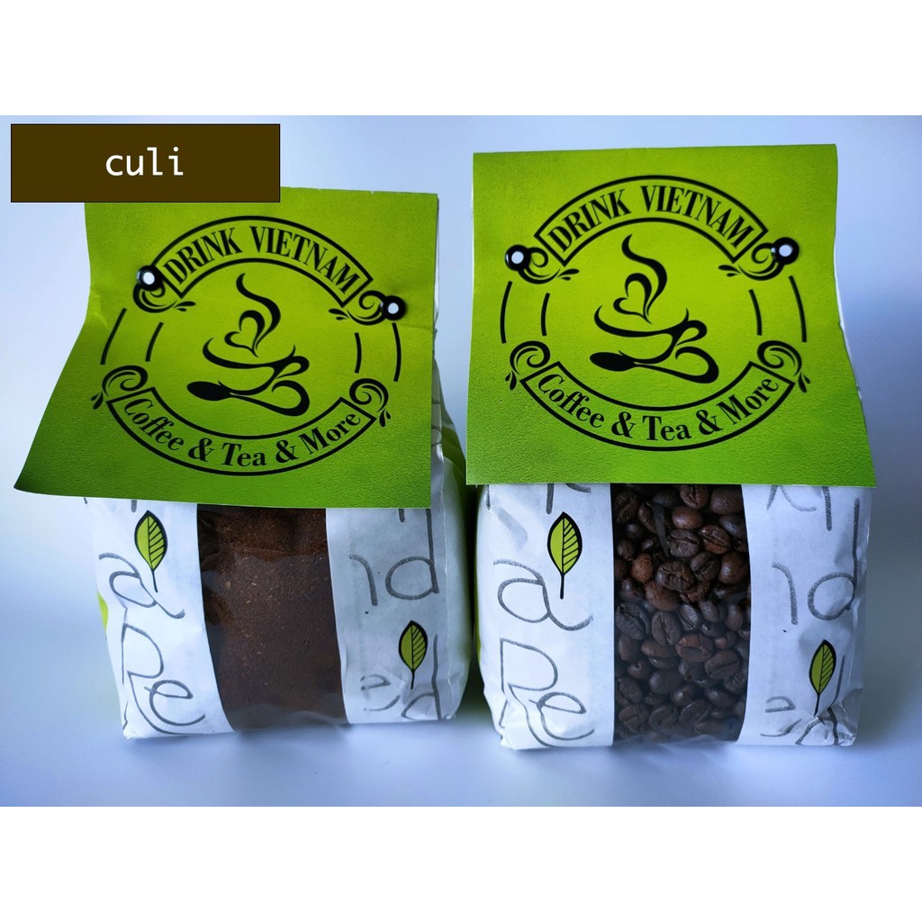 Cà phê Culi / Culi coffee 0,5kg - TIÊU CHUẨN XUẤT KHẨU