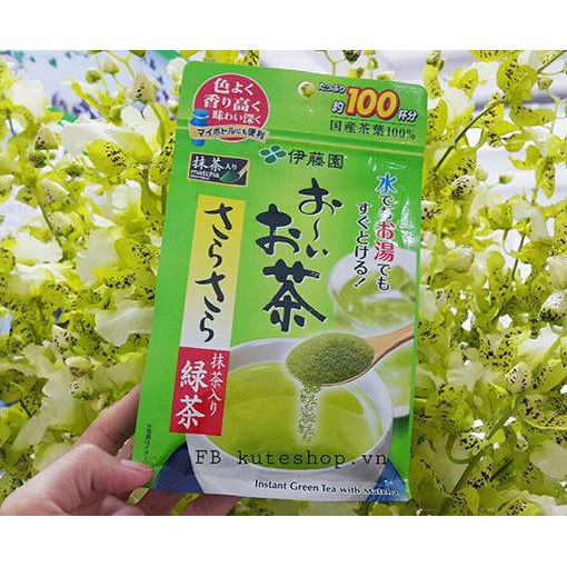 Bột trà xanh Matcha nguyên chất Nhật Bản