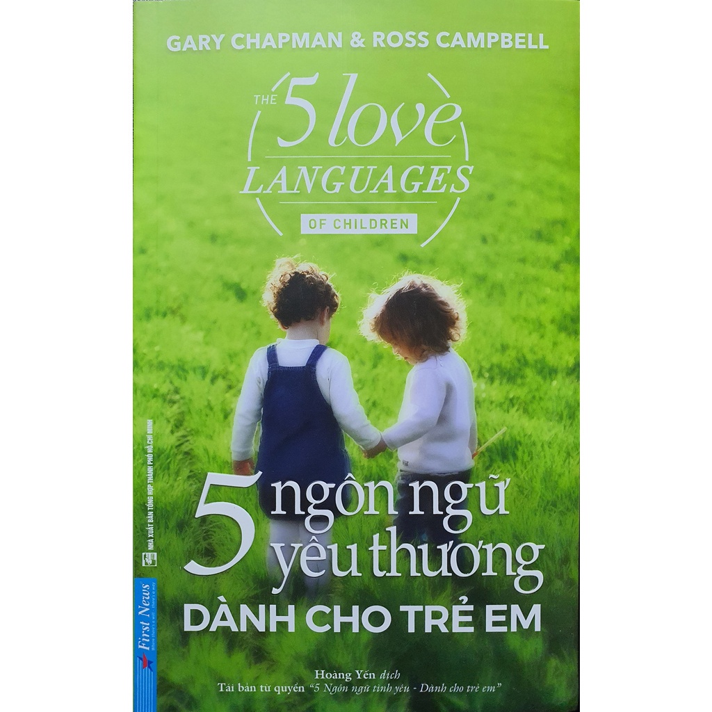 Sách - 5 Ngôn Ngữ Yêu Thương DÀNH CHO TRẺ EM - First News
