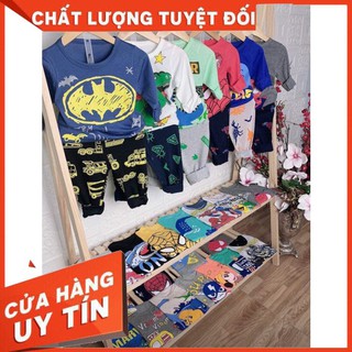 Bộ thu đông bé trai⚡⚡⚡mẫu hot 2020⚡⚡⚡ hàng cotton, mềm nhẹ, thấm hút mồ hôi