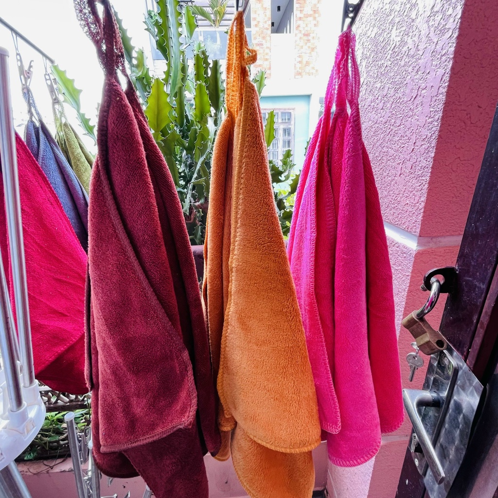 SIÊU HOT - COMBO GIÁ SIÊU RẼ - Khăn Lau 30*30  Khăn Gôi 30*50 35*75  Băng Đô Dành  Nail Salon Tóc Mềm Mịn Thấm Hút Tốt