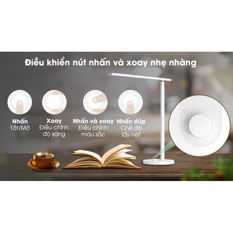 Đèn bàn thông minh chống cận Xiaomi 1S điều khiển sáng linh hoạt  Ánh sáng ổn định dịu mắt | XIAOMI ECOSYSTEM STORE