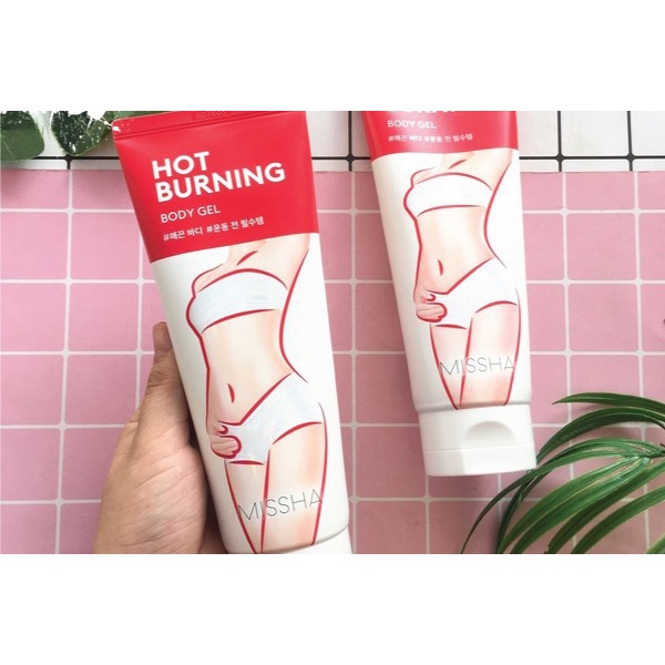 Kem Tan Mỡ Bụng MISSHA Hot Buring Body Gel 200ML