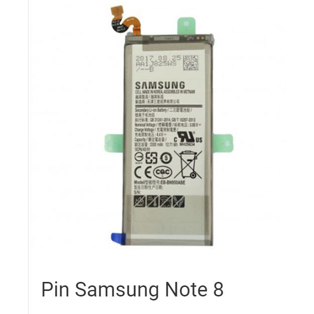 Pin Samsung Note 8