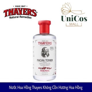 Nước hoa hồng không cồn Thayer - Toner Thayers Rose Petal 355ml
