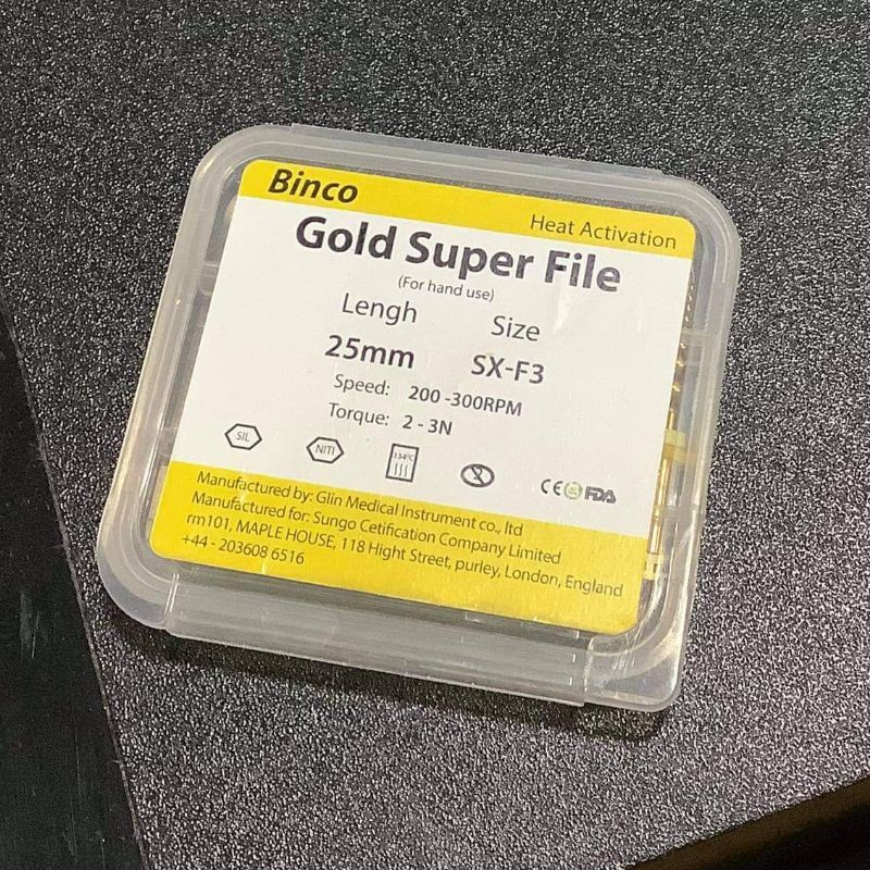 File máy nội nha Gold Super File _ Binco