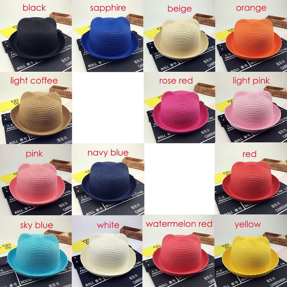 MAG Mũ Tai Mèo Che Nắng Thời Trang Mùa Hè Cho Bé