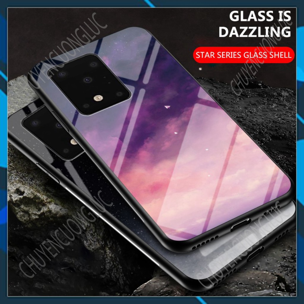 [SALE] Ốp điện thoại mặt kính thời trang sang trọng cho SAMSUNG GALAXY S20 S20 PLUS S20 ULTRA
