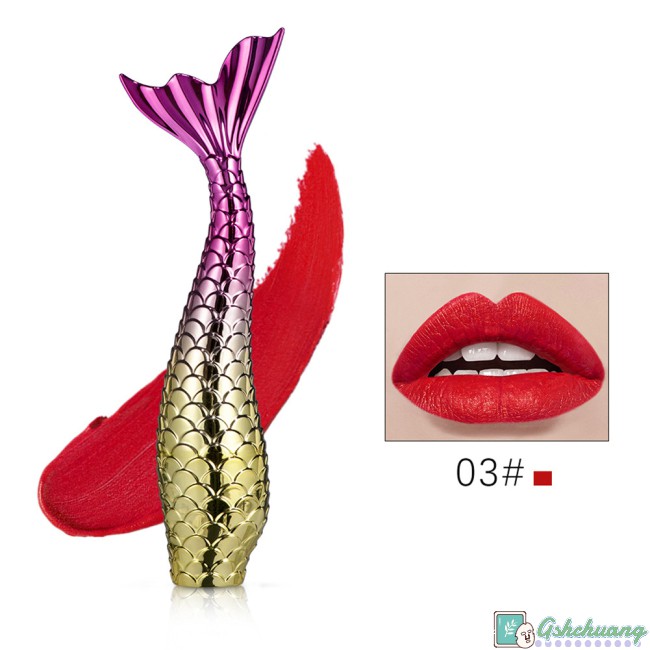 Waterproof Long Lasting Liquid Matte Lipstick Lip Mermaid Non-fading Women's Shape Glaze | BigBuy360 - bigbuy360.vn