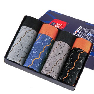 Bộ 4 quần lót boxer nam cao cấp form chuẩn