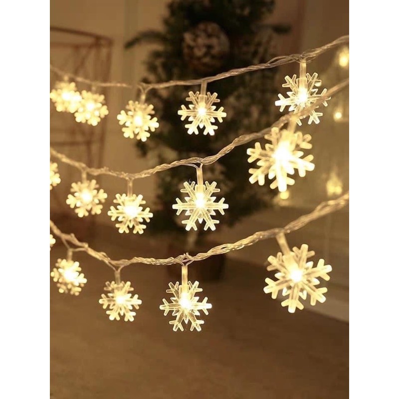 ĐÈN NHÁY BÔNG TUYẾT ( loại dài 3m- siêu xinh)