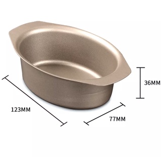 Khuôn oval chống dính mini