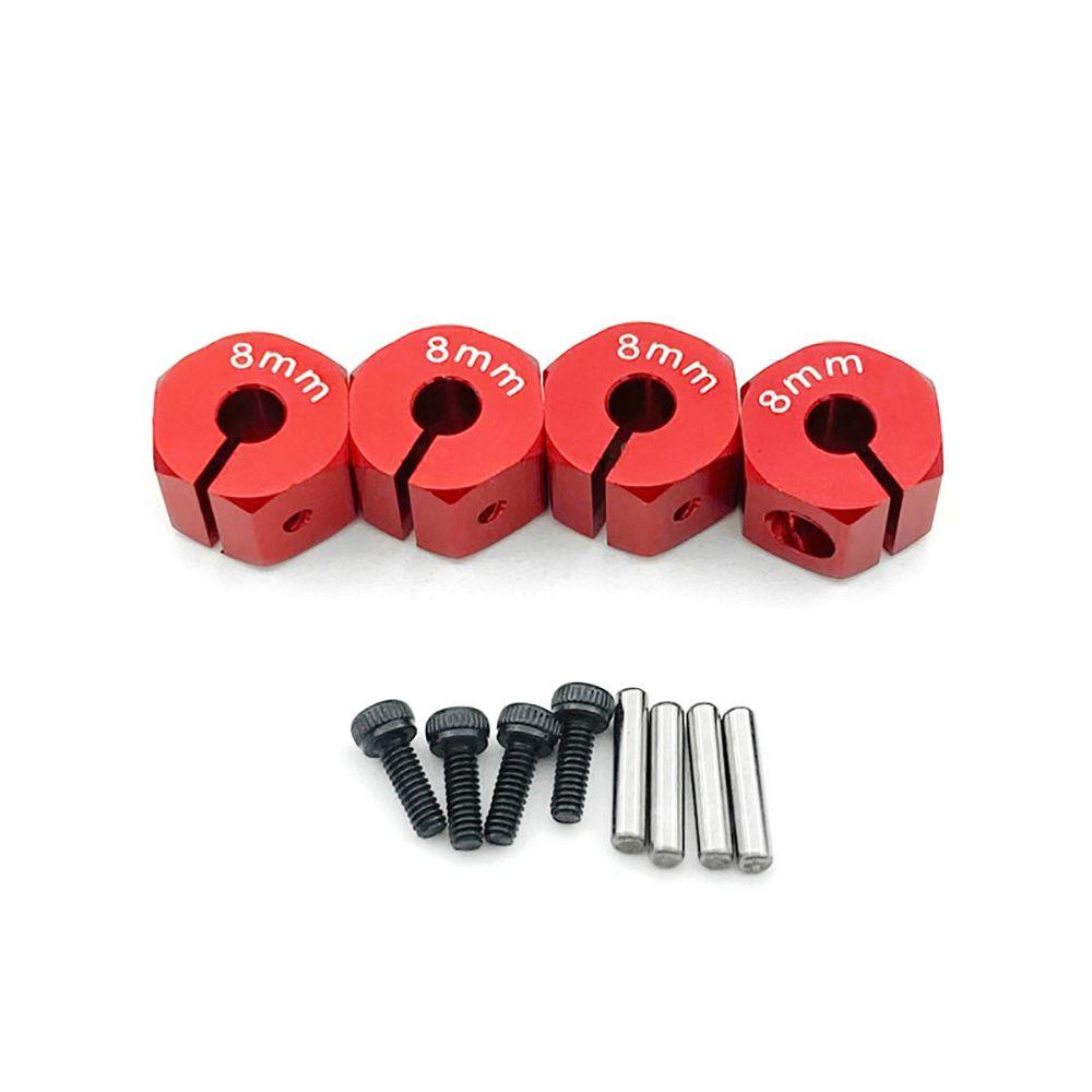 Set 4 Bánh Xe Thay Thế Chuyên Dụng Cho Xe Điều Khiển 1 / 10 RC 8 / 9 / 10 / 11 / 12mm