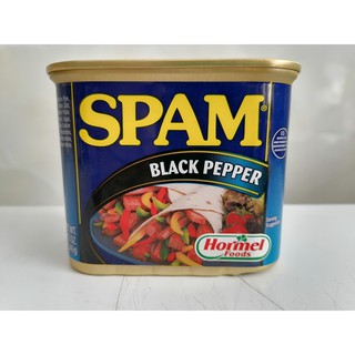 Thịt hộp vị tiêu đen usa hormel spam black pepper meat 340g