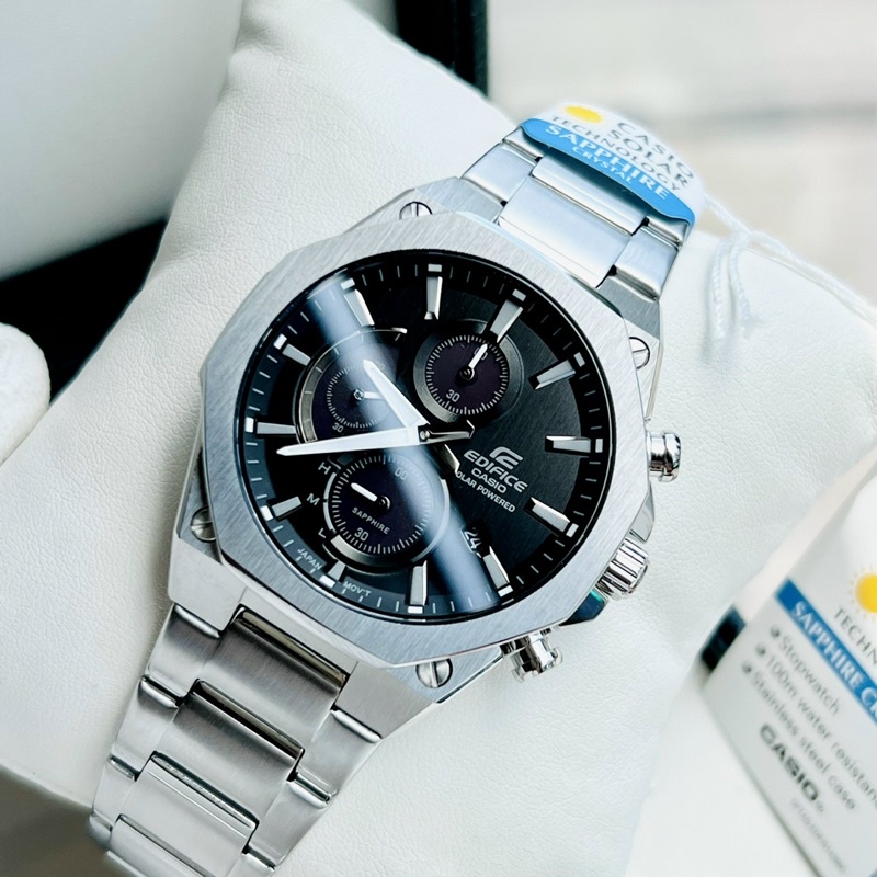 Đồng Hồ Nam Casio Edifice EFS-S570D-1A Case 44mm Kính Sapphire Chống Trầy