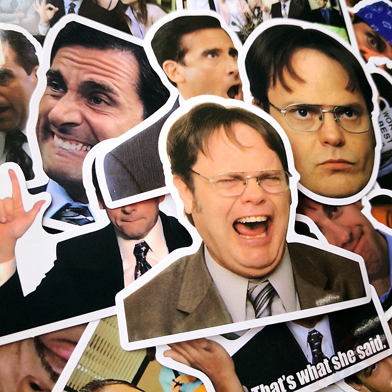 ❉ The Office - Series 06 NBC Hot TV Show Stickers ❉ 50Pcs/Set Fashion DIY Decal Doodle Stickers