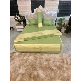 Bộ satin 7 món cao cấp(chát chọn mẫu)z