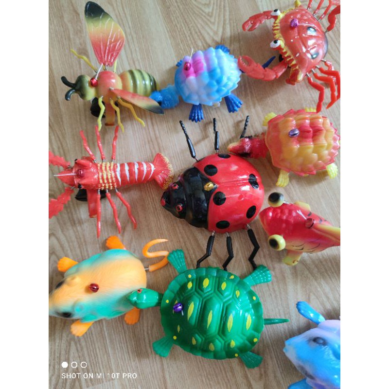 Đồ chơi thú 3D còn vật có dây kéo đáng yêu cho bé
